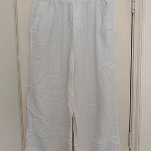 Old Navy White Wide-Leg Women's Pants